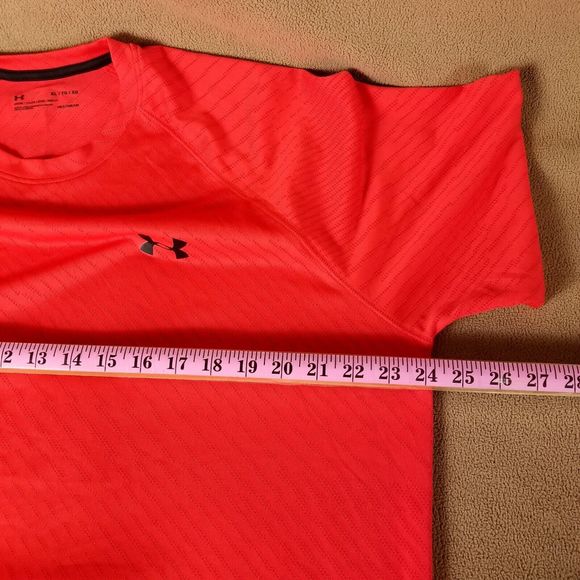 under armour HeatGear Men's T-SHIRT Short sleeve Pullover size XL Activewear - Picture 5 of 8